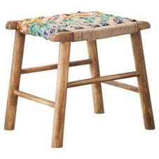 Threshold™ Woven Jute Stool - Multicolored 16x12... : Target
