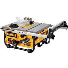  DEWALT DW745  10-Inch Compact Job-Site Table Saw with 16-Inch Max Rip Capacity: Power & Hand Tools