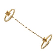 Shea Linked Initial Ring (Ships In 5 Weeks) - Sarah Chloe - Featured Designers - Shop Jewelry | BaubleBar