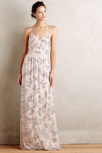 Serena Sequin Gown - by Hoss Intropia anthropologie.com
