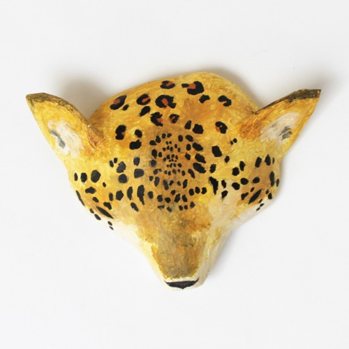 LEOPARD - Paper Maché Head / abigailbrown