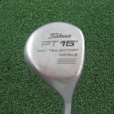 TITLEIST PT METALS 15* 3 WOOD STEEL STIFF SHAFT GOOD CONDITION | eBay