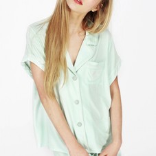 The Wildfox Sleeping in Classic PJ Short Set