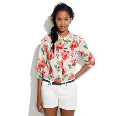 Tearose Blouse - blouses - Women's SHIRTS & TOPS - Madewell