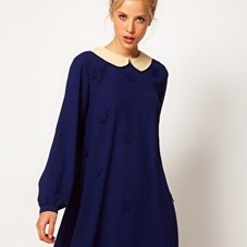 ASOS | ASOS Woven Swing Dress With Bow Detail at ASOS