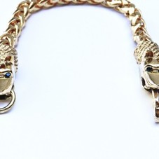 Cerberus Head Bracelet | Elizabeth Knight Jewelry