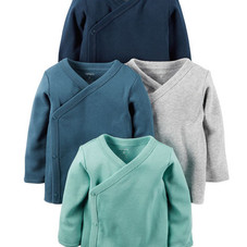Baby Boy 4-Pack Kimono Tees | Carters.com
