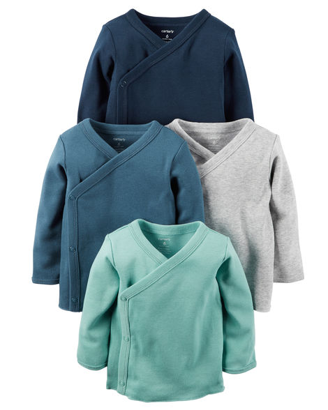 Baby Boy 4-Pack Kimono Tees | Carters.com