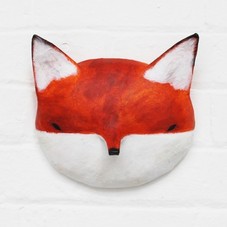 FOX - Paper Mâché Head / abigailbrown