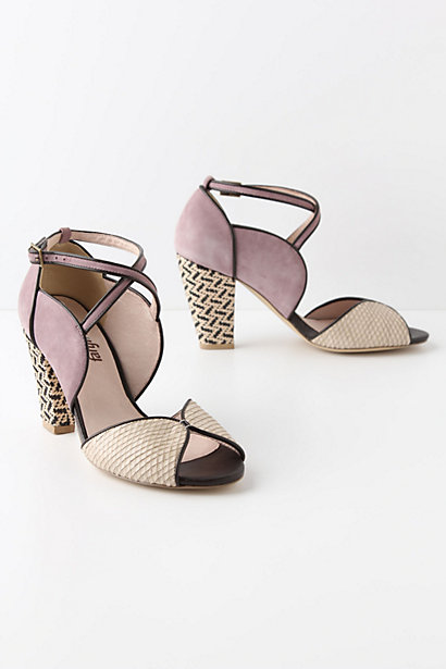 Mixed Media Heels - Anthropologie.com