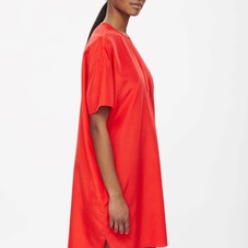 Loose-fit tunic dress