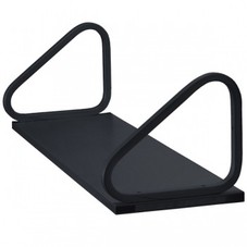 Artek Aalto wall shelf 112B, black | Shelves | Storage | Finnish Design Shop