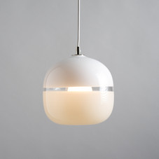 Lattimo Pill Pendant – White & Ivory – BURKELMAN