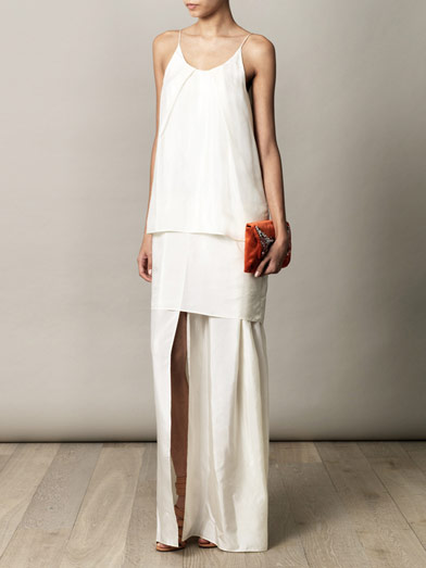 Satya layered dress | Acne | Matchesfashion.com