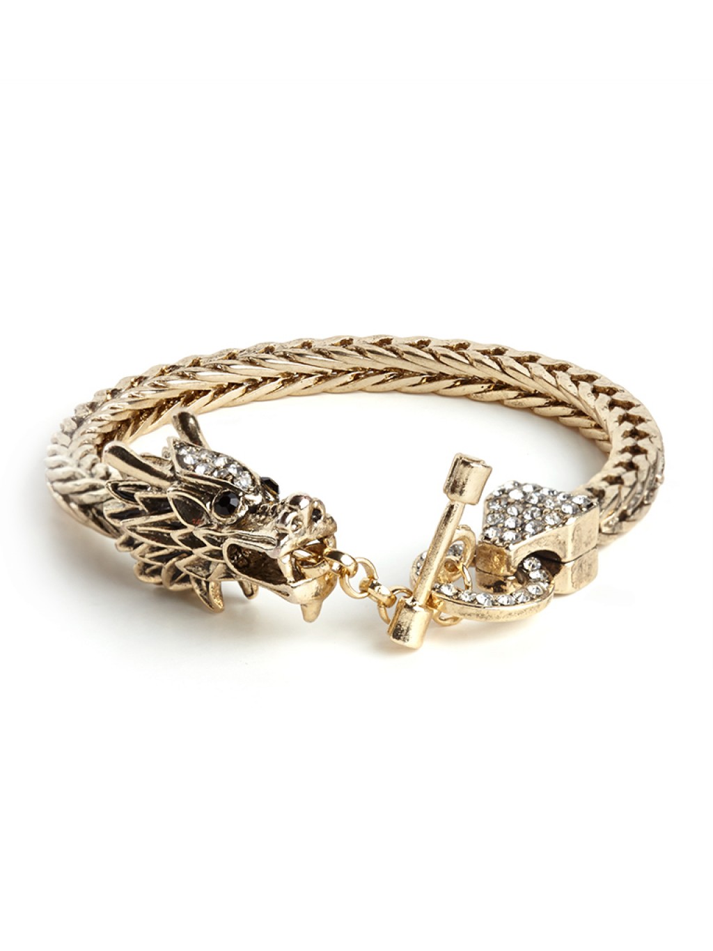 Gold Khaleesi Bracelet | BaubleBar