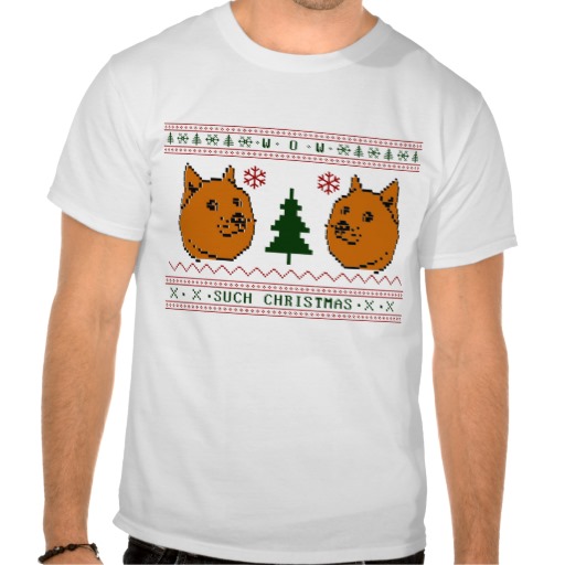 Doge Such Christmas Tee Shirts