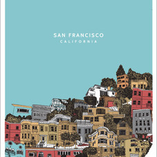 Hero Posters - San Francisco Art Print