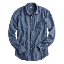 Slim lightweight chambray shirt - slim shop - Men's Men_Special_Shops - J.Crew