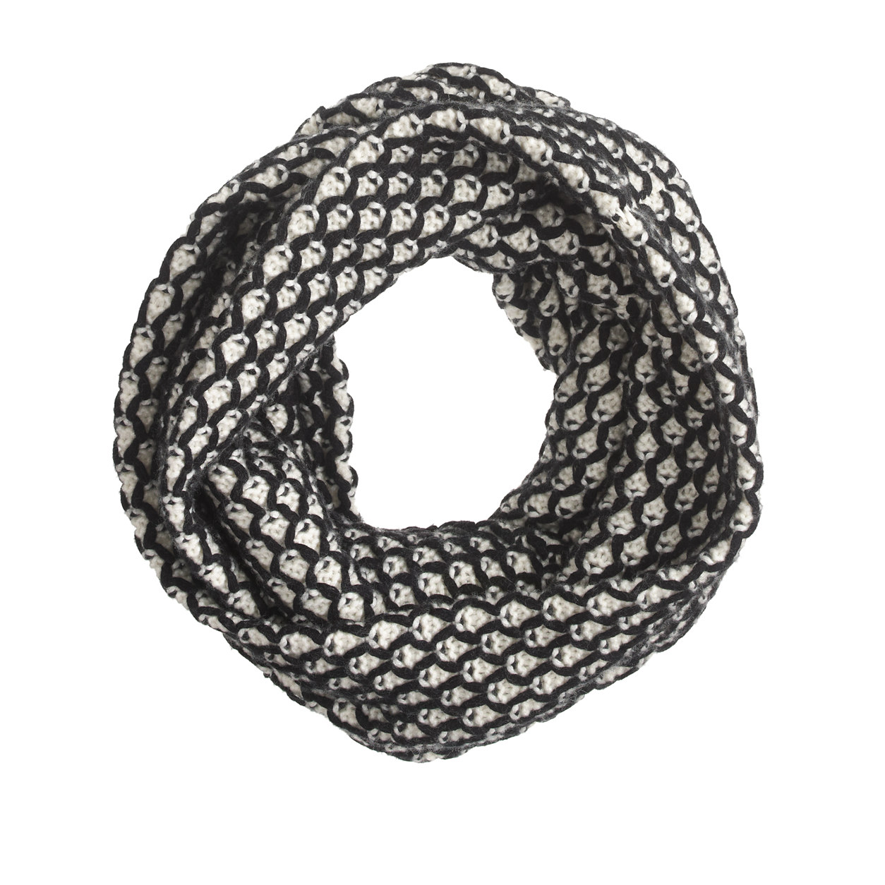 Honeycomb infinity scarf : Womens | J.Crew