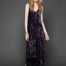 Intimately  Burnout Velvet Maxi at Free People Clothing Boutique