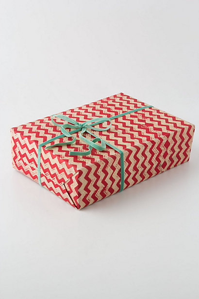 Herringbone Wrapping Paper - Anthropologie.com