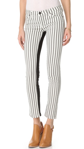 Blank Denim Striped Skinny Jeans | SHOPBOP