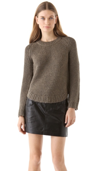 Theyskens' Theory Knop Yourney Sweater | SHOPBOP