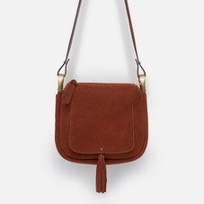 LEATHER TASSEL MESSENGER BAG - Leather - WOMAN | ZARA United States