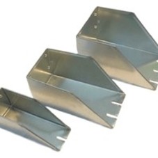 Galvanized Slotted Feed Scoop - 3 Sizes