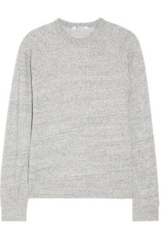 T by Alexander Wang&nbsp;|&nbsp;Cotton-blend French terry sweatshirt&nbsp;|&nbsp;NET-A-PORTER.COM