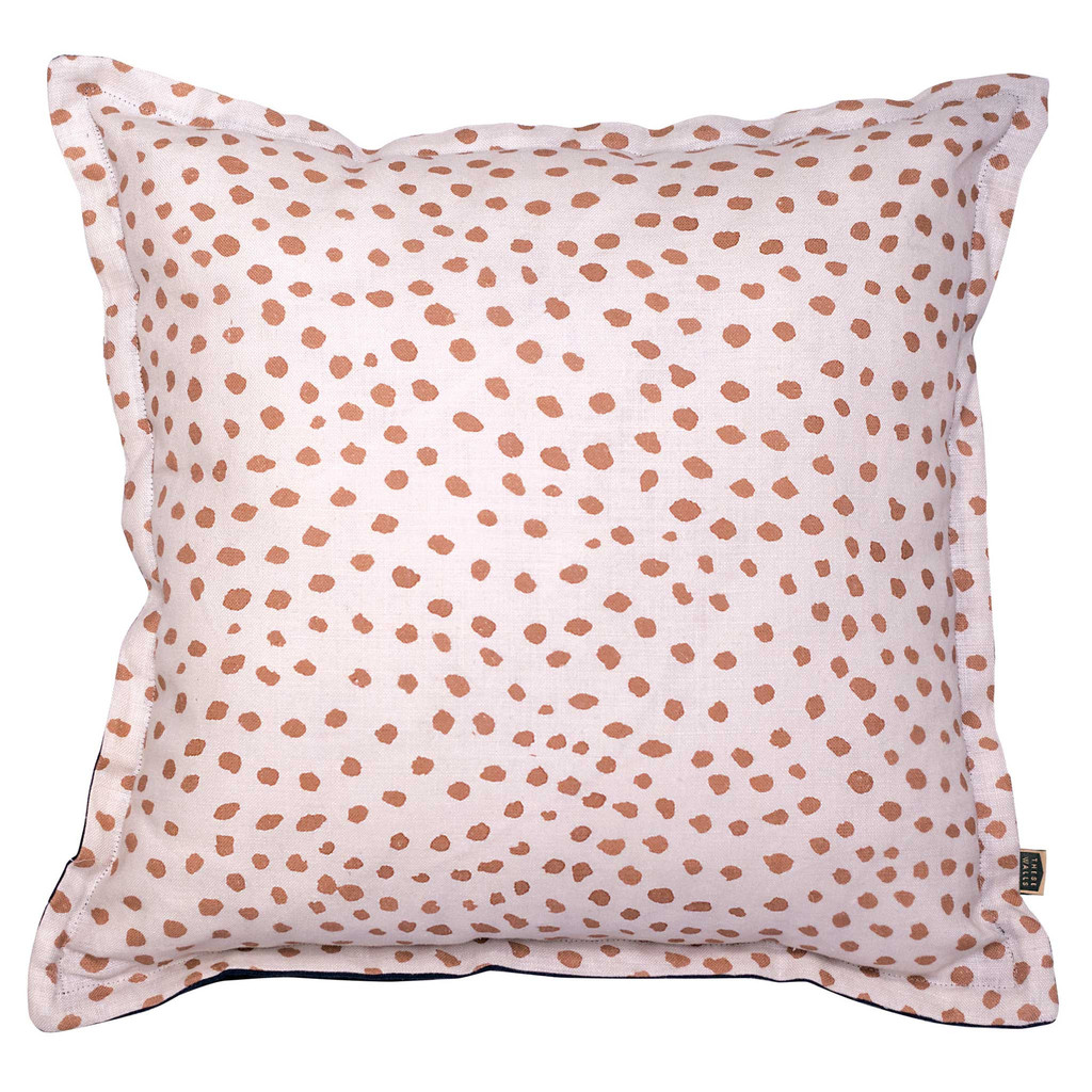 Scallop Dots Cushion. Rust | These Walls