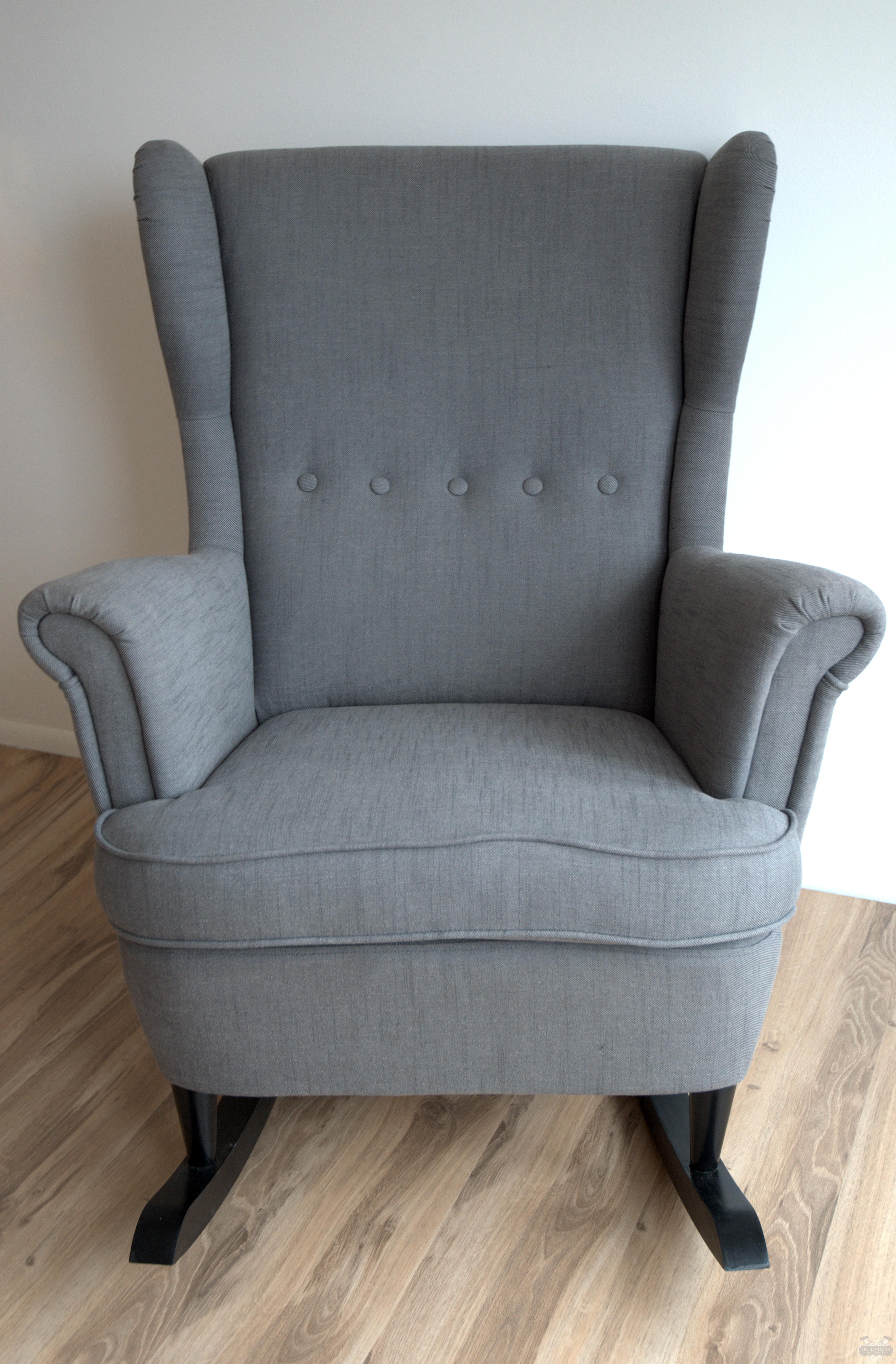 Ikea Hack Strandmon Rocker Diy Wingback Rocking Chair