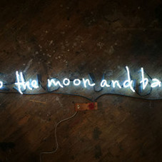 To The Moon And Back Neon Sign by MarcusConradPoston on Etsy