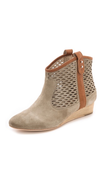 Matt Bernson Ambler Perforated Wedge Booties | SHOPBOP