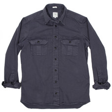 Dusty Navy Highlands Shirt | Taylor Stitch
