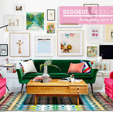 How to Hang Art Correctly - Emily Henderson