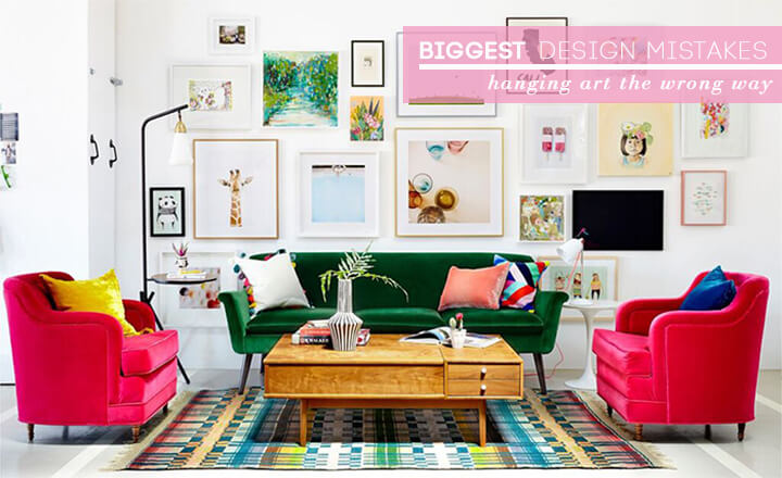 How to Hang Art Correctly - Emily Henderson