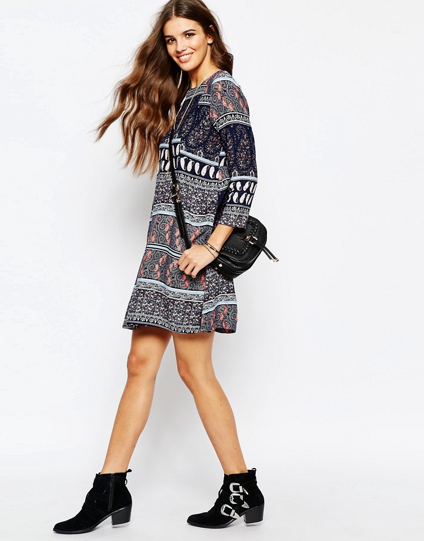 JDY | J.D.Y Paisley Print Dress at ASOS