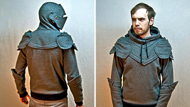 Medieval Hoodie Makes You a Knight In Shining Cotton