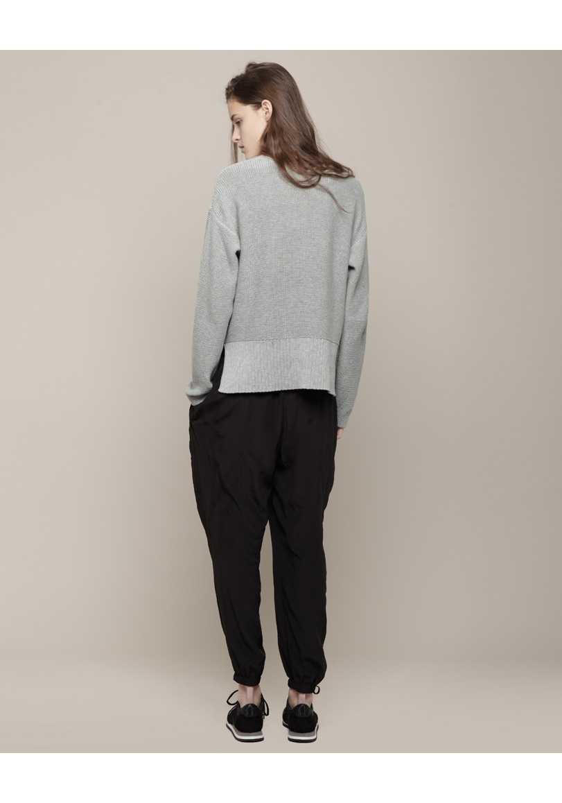T by Alexander Wang / Boxy Crewneck Pullover  |   La Garçonne