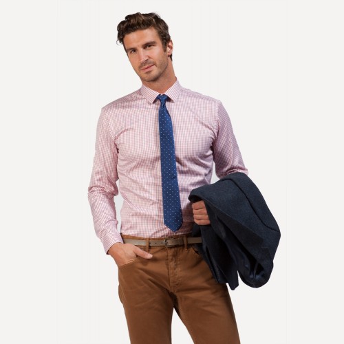 Mackenzie Shirt in Scarlet  | Frank & Oak