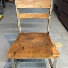 VINTAGE INDUSTRIAL UHL CHAIRS