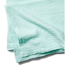 Exclusive Mesh Cotton Throw, Mint                -                            Throws                -                            Decorative 