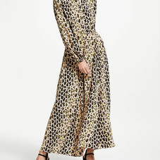 Somerset by Alice Temperley Leopard Print Maxi Dress, Multi at John Lewis & Partners