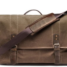 ONA |  DSLR Camera and Laptop Bag | Waxed Canvas Messenger Bag