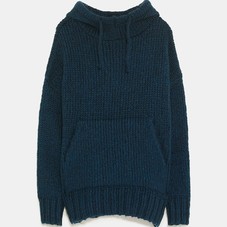 OVERSIZED HOODED SWEATER - View all-KNITWEAR-WOMAN | ZARA United States