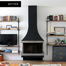 diy mounted shelving - almost makes perfect