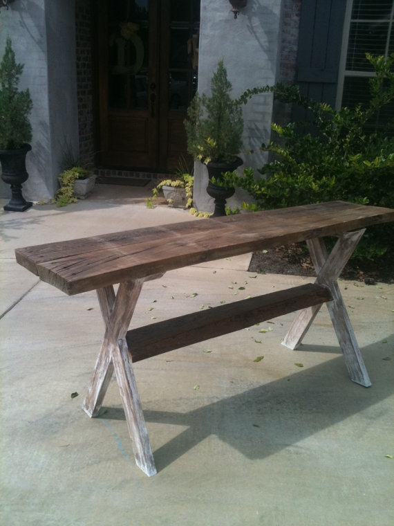 Foyer table by DyesDesign on Etsy