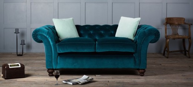 Cleaning and Maintaining the Velvet Chesterfield Sofas | Homegym Design