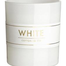 Scented Candle in Glass Holder | White/cotton | H&M HOME | H&M US